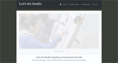 Desktop Screenshot of leisartstudio.com